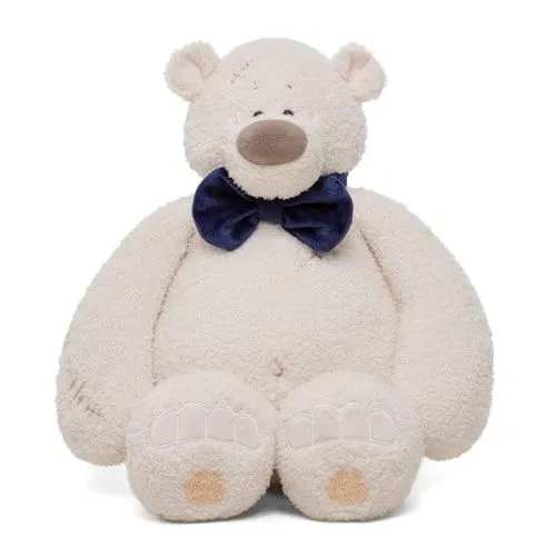 сини бант большой