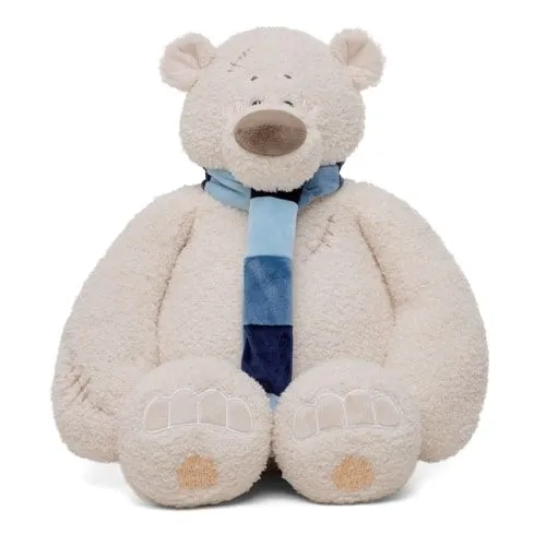 синий шарф большой