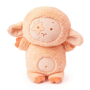 KULT Символ года 2027 Мягкая игрушка Овечка Шимми чайная роза, 23см (ОШ/23/60-1)