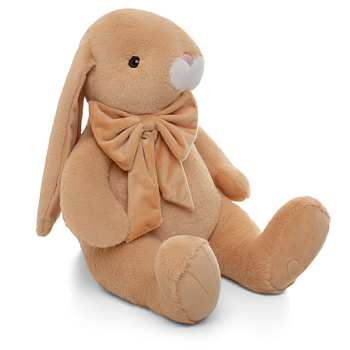 KULT Мягкая игрушка кролик Банни, 37см сидя, карамельный (КБ/37/54-1)