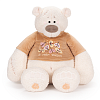 KULT Мягкая игрушка медведь Тато, в кофейной майке, 37 см (ММТато/38/кф)
