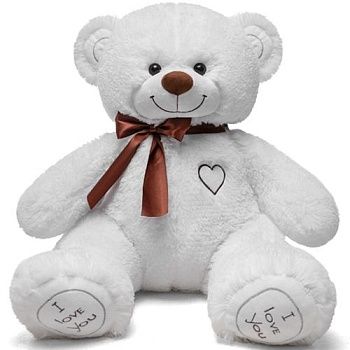 Медведь Феликс В85 белый (МФ/45/31)