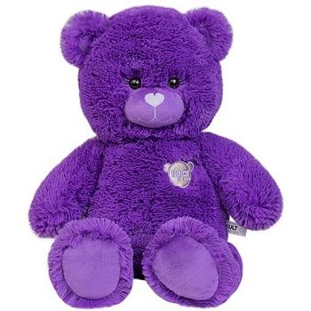 KULT Color Bear Мягкая игрушка медведь, 65 см, фиолетовый (C/40/261-2)