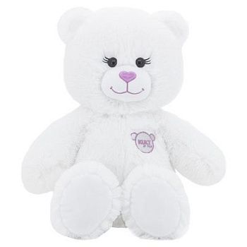 KULT Color Bear Мягкая игрушка медведь, 65 см, белый (C/40/31)