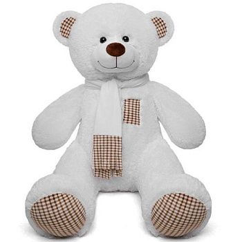 Медведь Тоффи В150 белый (МТоф/80/31)