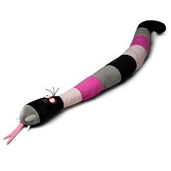 KULT Символ года 2025 Мягкая игрушка змея Фрида (розовый), 76 см (ЗФ/76/роз)