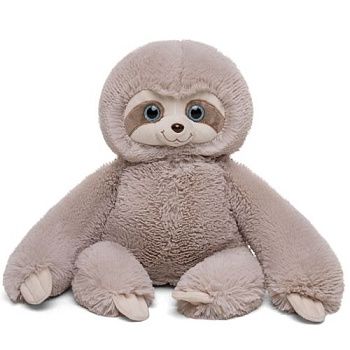 KULT Мягкая игрушка Ленивец Луи (NEW), цв.св.дымчатый, 55см, (НЛ/38/72-1)
