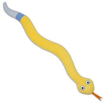 KULT Символ года 2025 Мягкая игрушка змея Тутси (желтый), 65 см (ЗТ/065/ж)