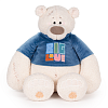 KULT Мягкая игрушка медведь Тато, в т.бирюзовой майке, 37 см (ММТато/38/тбр)