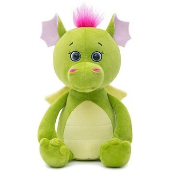 KULT Символ года 2024 Мягкая игрушка Дракоша Uno, салатовый, 25см (300/25/143-1) 