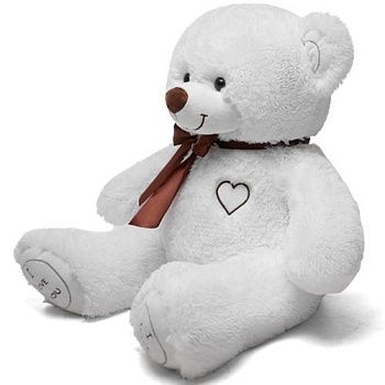 Медведь Феликс В85 белый (МФ/45/31)