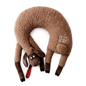 KULT Символ года 2027 Мягкая игрушка Овечка Бетти подголовник, 9 см (ОБП/9/270-1)