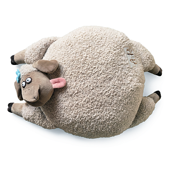 KULT Символ года 2027 Мягкая игрушка Овечка Айрис подушка, 36 см (ОАП/36/78-2)