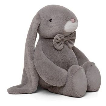 Мягкая игрушка зайчик Зак, 38см сидя, серый (ЗЗ/38/78-1)