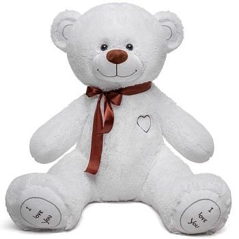 Медведь Феликс В145 белый (МФ/80/31)