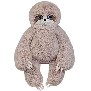 KULT Мягкая игрушка Ленивец Луи, цв.кофейный, 75см (Л/50/82-2)