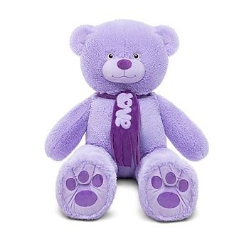 Медведь Филипп В130, сиреневый (МФП/60/253-3)