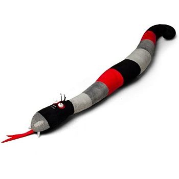 KULT Символ года 2025 Мягкая игрушка змея Фрида (красный), 76 см (ЗФ/76/кр)