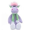 KULT Символ года 2024 Мягкая игрушка Дракончик Лола, сиреневый, шарф с помпоном, 25см (304/25/шр)