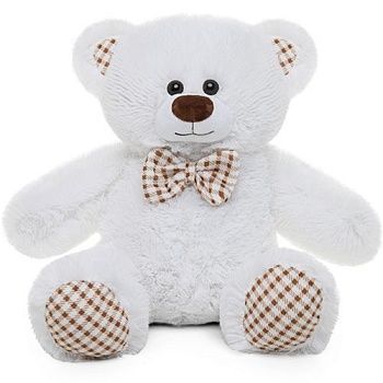 Медведь Тоффи В65 белый (МТоф/38/31)