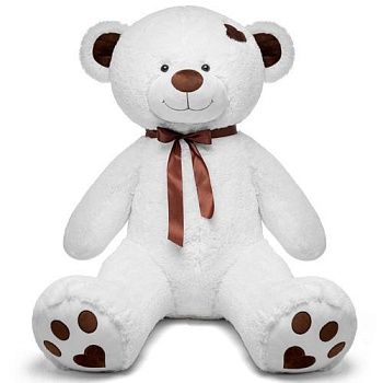 Медведь Тони В190 белый (МТ/110/31)