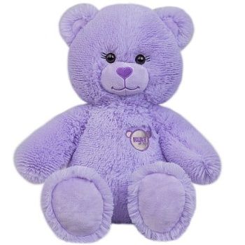 KULT Color Bear Мягкая игрушка медведь, 65 см, сиреневый (C/40/253-3)