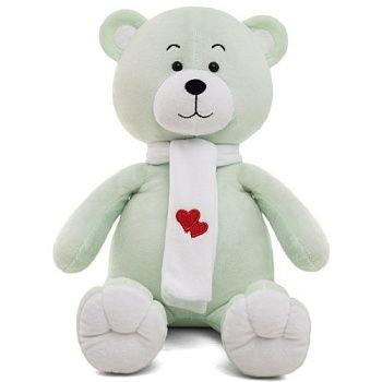 Мягкая игрушка Медведь Боня, мятный, 30см (МБоня/30/12)