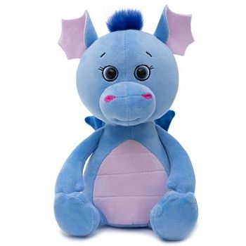KULT Символ года 2024 Мягкая игрушка Дракоша Uno, синий, 25см (300/25/201-2) 