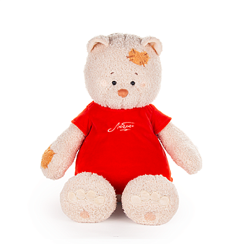 KULT Мягкая игрушка Кошка Мэри в платье алом, 37 см (ПМэри/101-2/8)